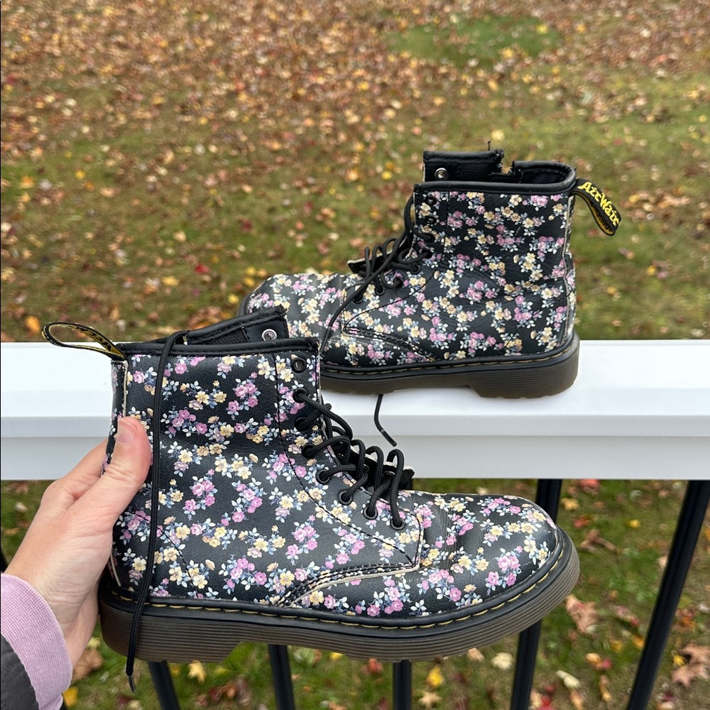 Dr. Martens Delaney Floral Boots